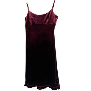 Vintage Rampage Velvet Slip Dress